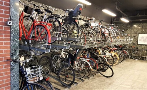 Bike Bottlenecks Thats how Copenhagen parking looks like