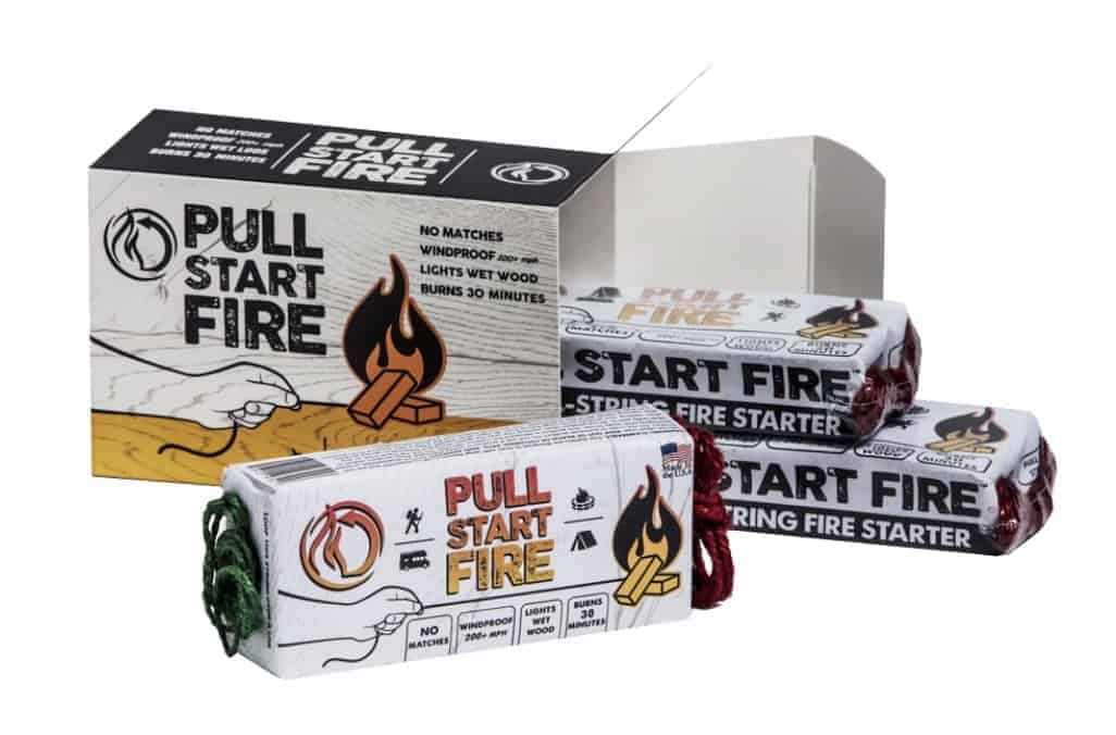 Pull Start Fire device