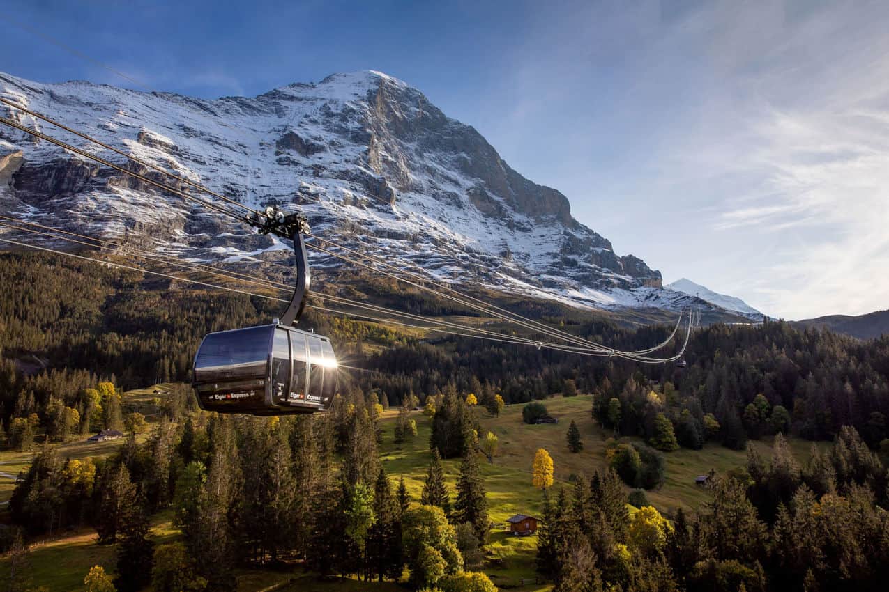 Eiger Express Grindelwald © Jungfraubahnen 2019