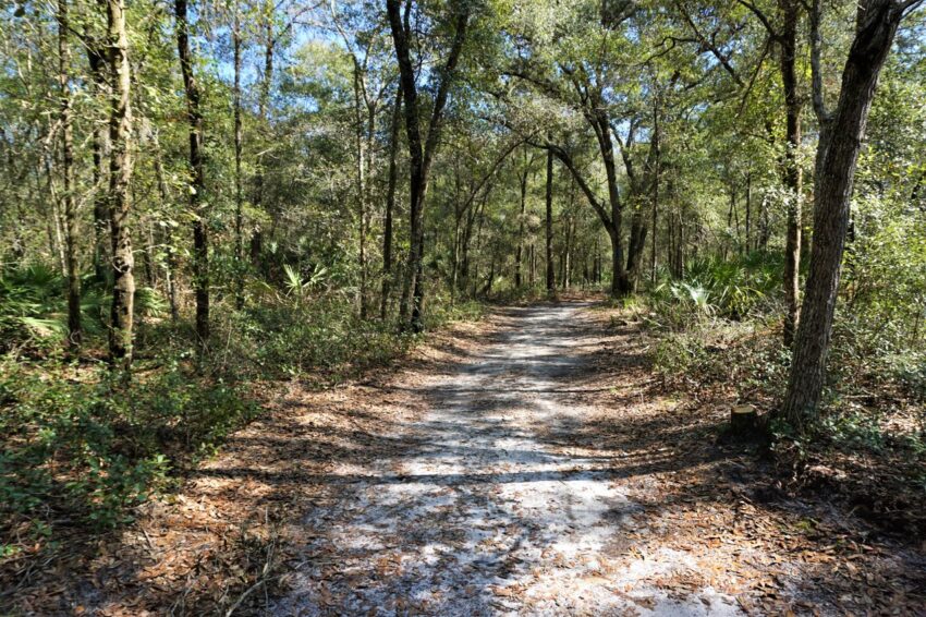 All trails within Seven Creeks have been expanded and feature new signage to offer easier navigation for hikers, bikers, and horseback riders. Nany Moreland photo.