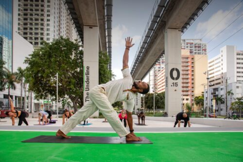 Yoga in Miami Underline