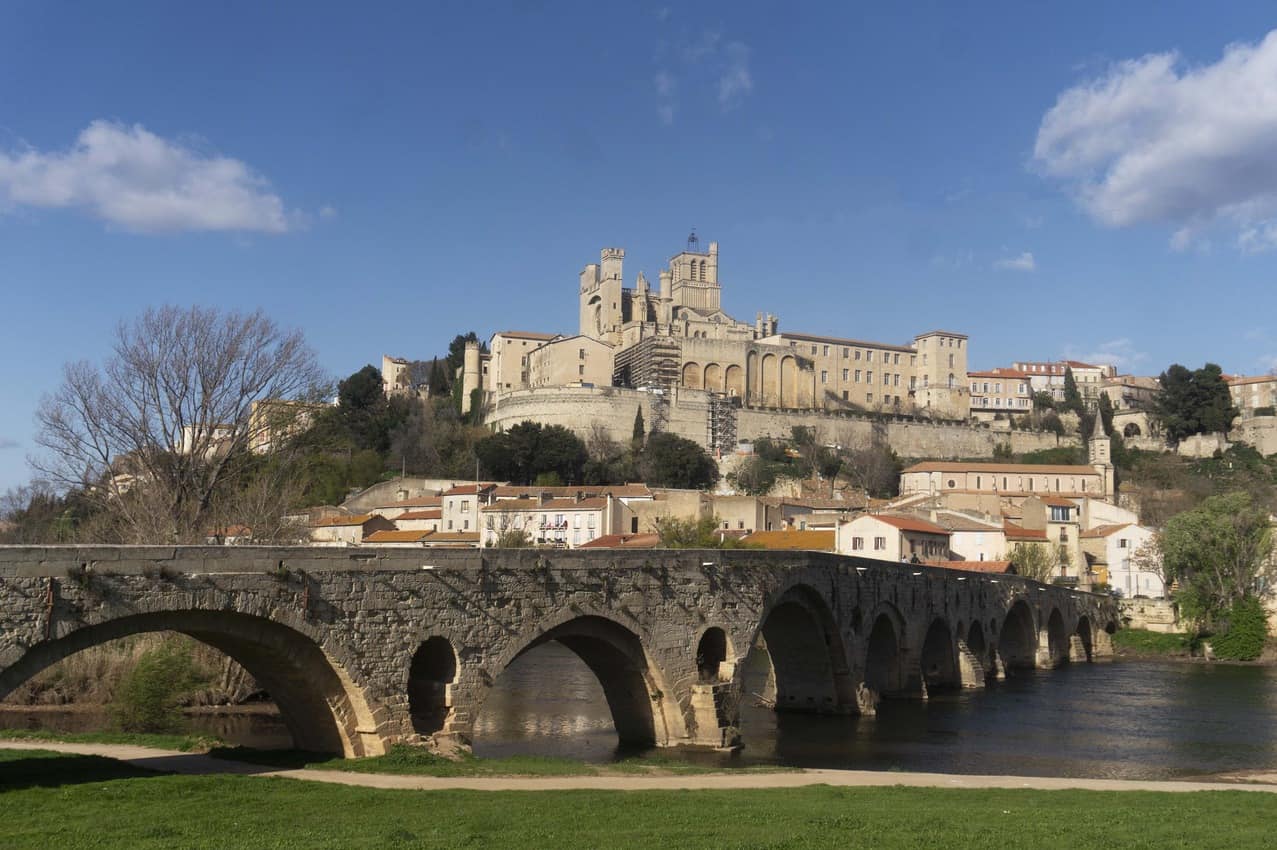 the bridge in Beziers