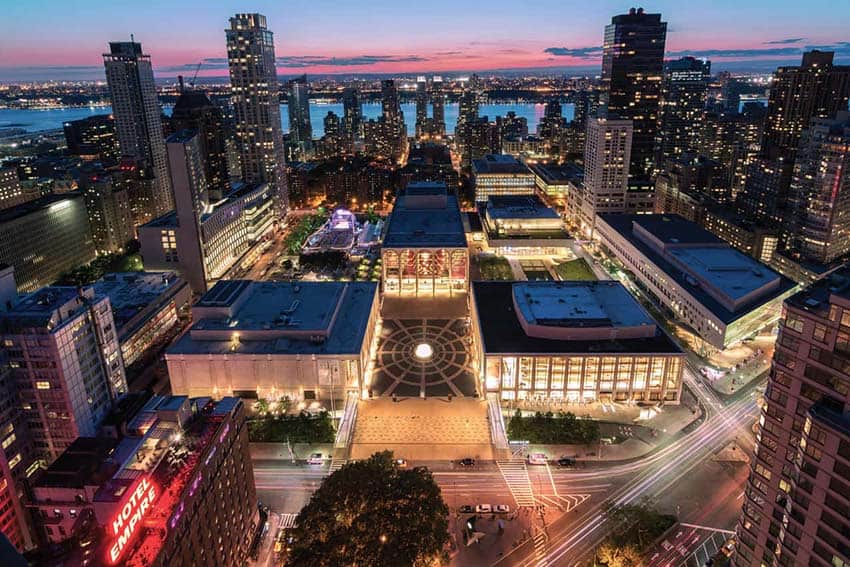 Lincoln Center Aerial