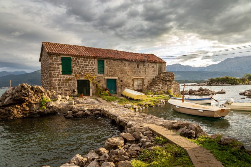 The coastal village of Bjelila is a must-see for visitors looking for an authentic local atmosphere