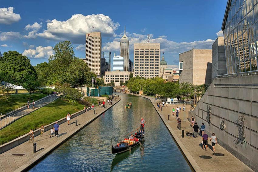 Canal Gondolier Indianapolis