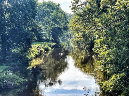 The Delaware and Raritan Canal in New Jersey.