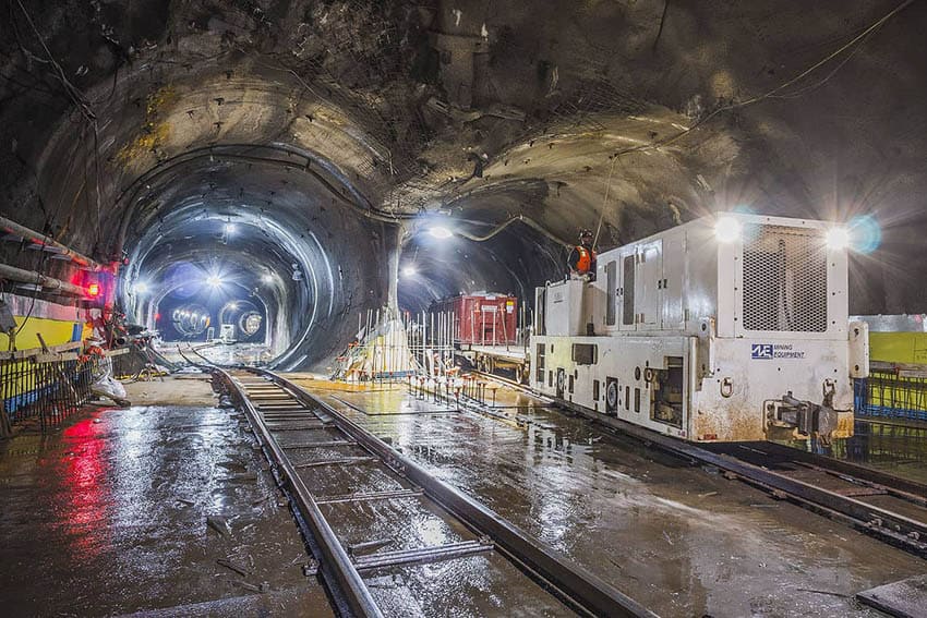 East Side tunneling