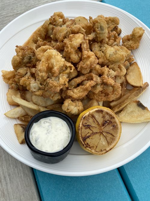 Fried clams Ripple restaurant
