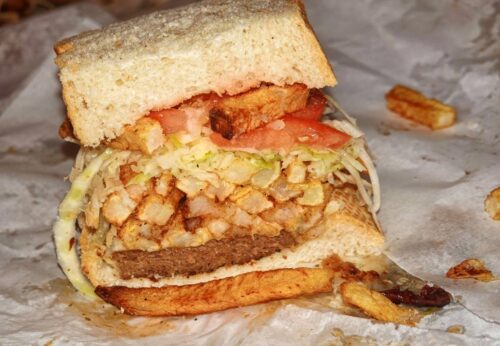 “Pittsburgh style” sandwich TabHauser Photo