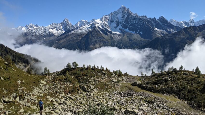 Last day hiking from Chamonix towards Les Houches.