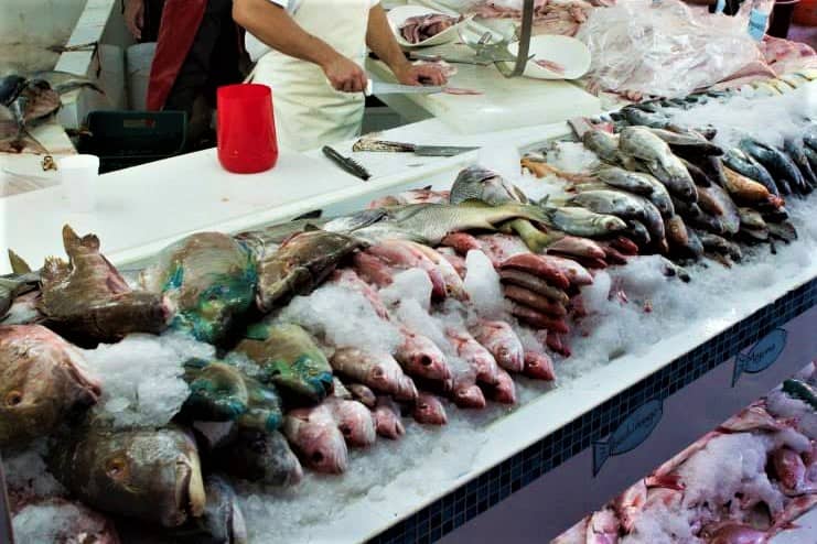 Fish Market in La Cruz de Huanacaxtle, Nuevo Vallarta.
