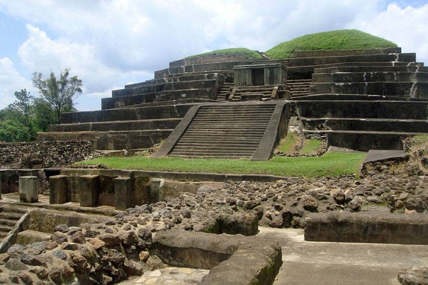 el salvador Tazumal maya