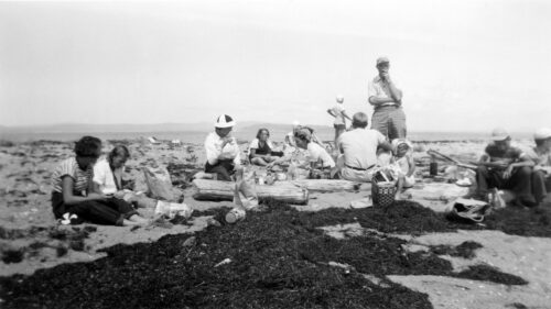 Picnic on a Newfoundland Beach back in the day. 