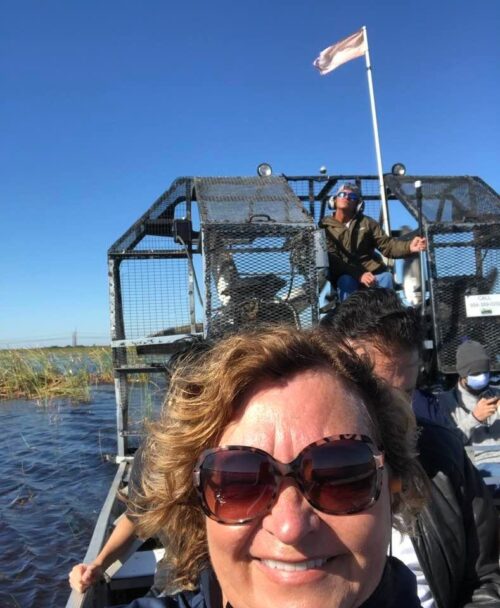 Senior Travel Writer Noreen Kompanik is no longer so afraid of alligators.