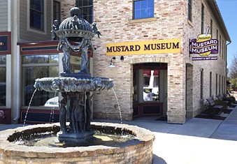 exterior of the Mustard Museum