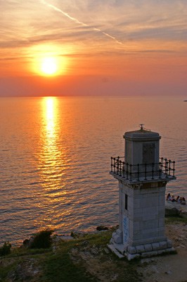 The lighthouse in Rovinj. Photos by Paul-Christian Markovski.