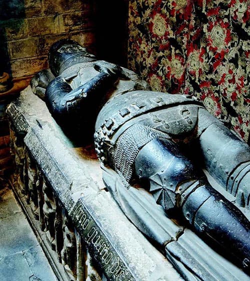 The tomb of the notorious Wolf of Badenoch in Dunkeld Cathedral