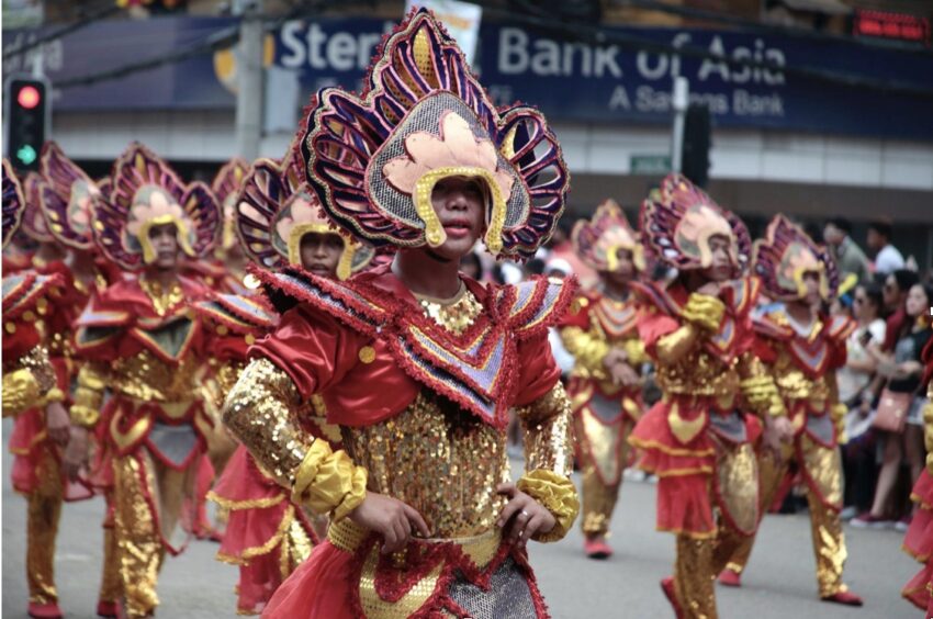 The elaborate costumes and parades are what makes the Sinulog Festival in Cebu City memorable.