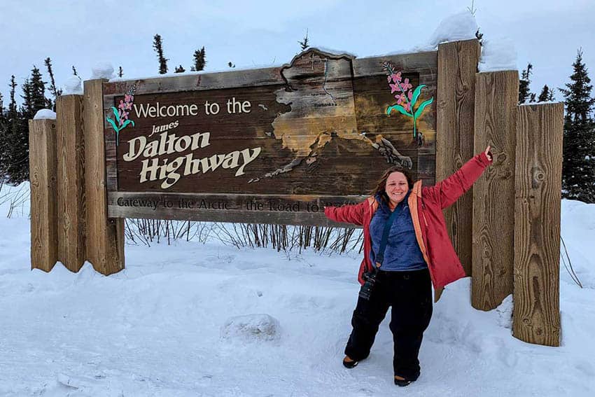 Dalton Highway Sign