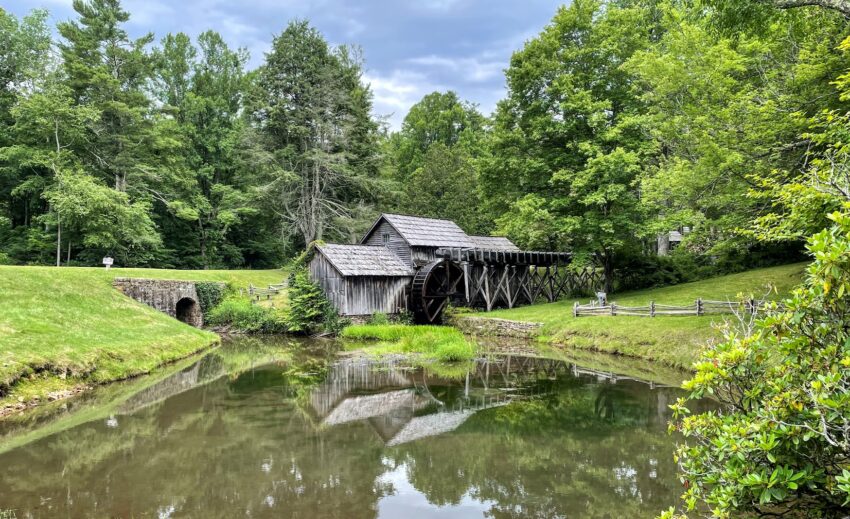 Mabry Mill is probably the most photographed spot in the Blue Ridge Mountains of VA.
