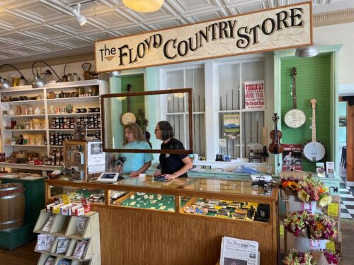 The Floyd Country Store is famous for music and concerts.