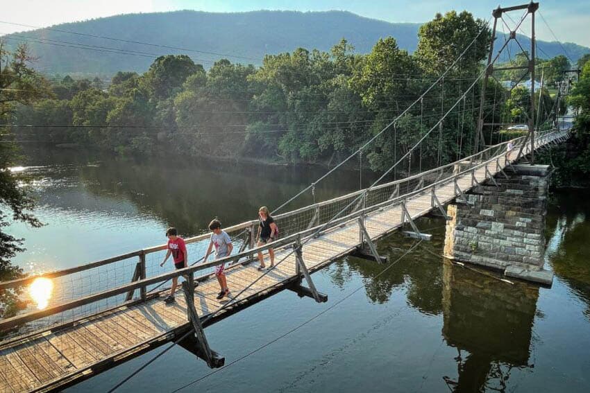 Buchanan swing bridge