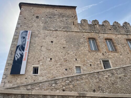 The castle that became the Picasso Museum in Antibes, France.