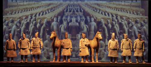  Pageant of the Masters Xian Warriors. Photo courtesy of Pageant of the Masters. 