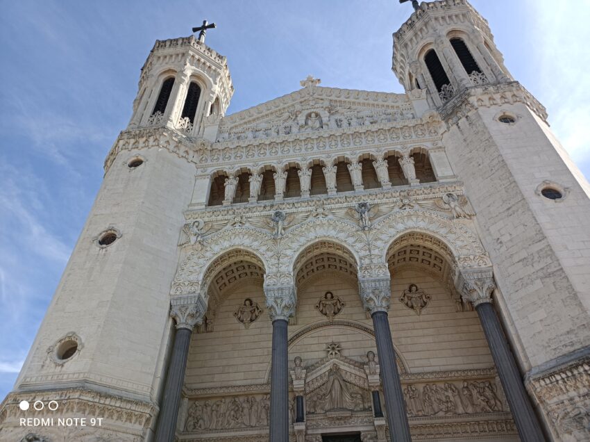 Notre Dame de Fouviere Basilica in Lyon, France. Henry Small photos.