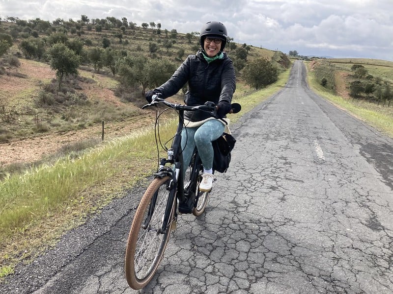 Ecoland provides e-bike tours in the Natural Park Vale do Guadiana with stops at several natural monuments like Pulo do Lobo and Escalda watermill. We stopped for an espresso and the Lynx Interpretation Center.