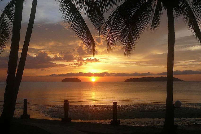 Borneo-sunset