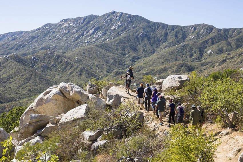 A hiking trail on Rancho Cacachilas in Baja California Sur ©LaPaz Tourist Bureau-FITUPAZ