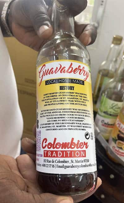 homemade Guavaberry Liqueur is the National drink of St,. Martin © S. Kurtz