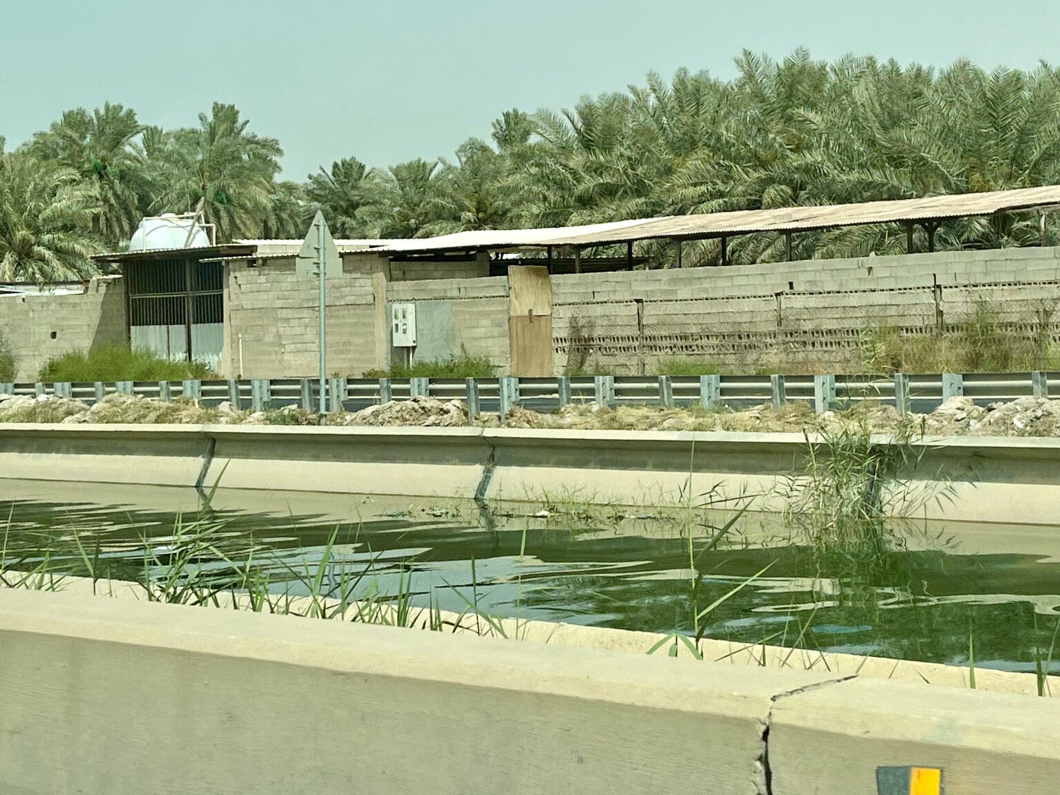Wastewater is never wasted in the Kingdom with many channels built to irrigate farmland.