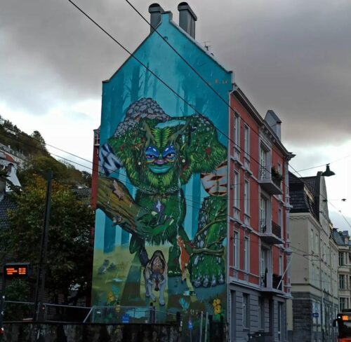 Street art in Bergen