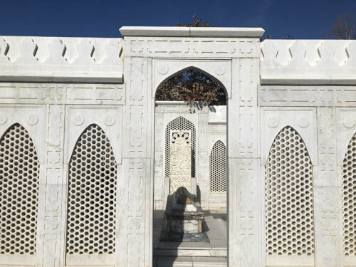 BURY ME IN KABUL- The Mughal Emperor Babur's Tomb in Kabul, his desired resting place.