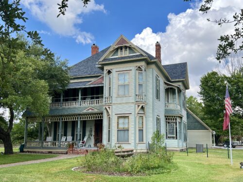 The Milton Parker Home was built in 1885, the second oldest home in Bryan Texas
