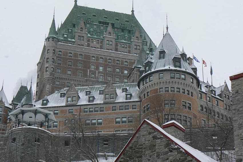 Frontenac Hotel Quebec City
