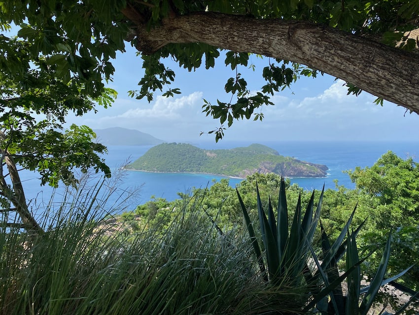 On the walk up to Fort Napoléon, you can see how Guadeloupe is the Guadeloupe Islands–An archipelago!