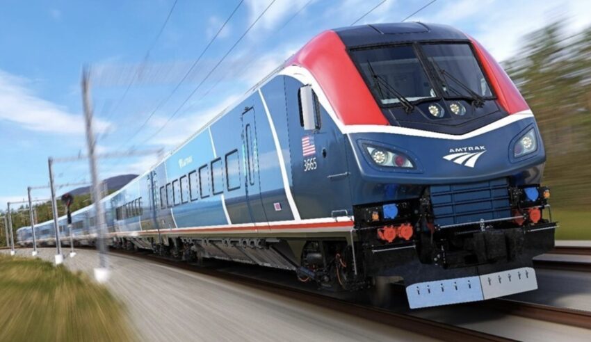The new Amtrak Airo trains for 2023-24.