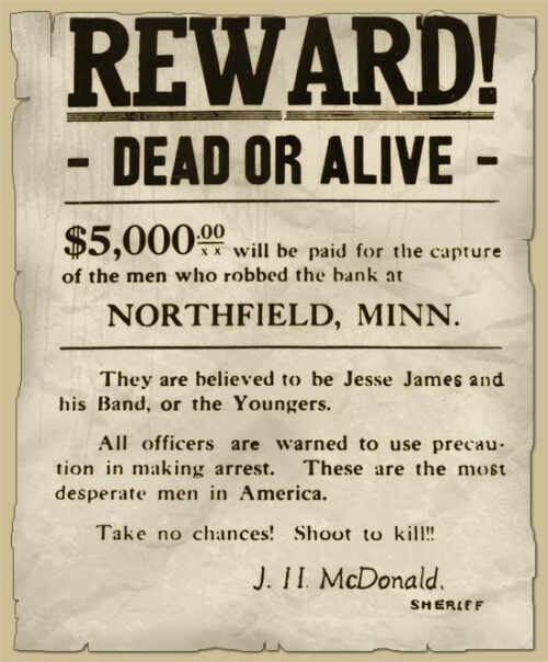 reward poster