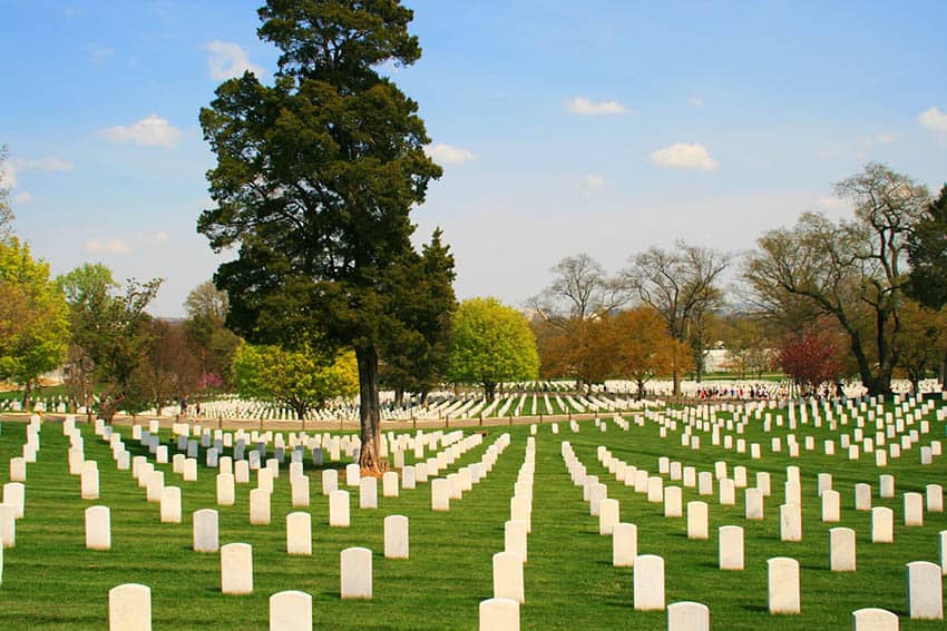 Arlington National Cemetery markers