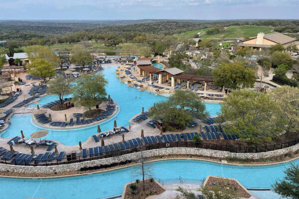 The Eight-acre water park at the JW Marriott includes a river that guests float down that goes all the way around. Max Hartshorne photos.