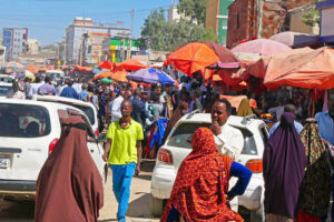 Hargeisa street in the center