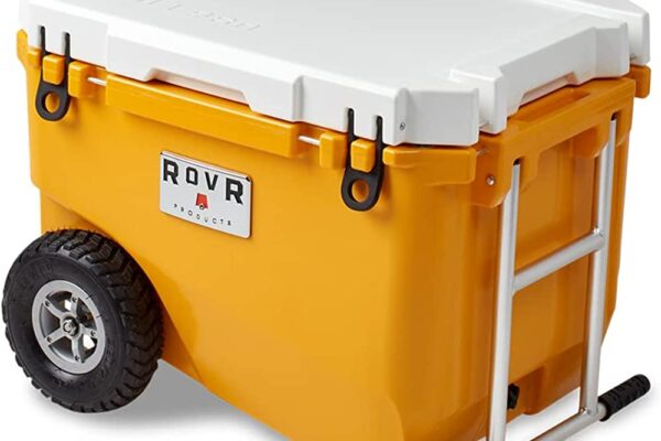 Rollr wheeled cooler with landr bin