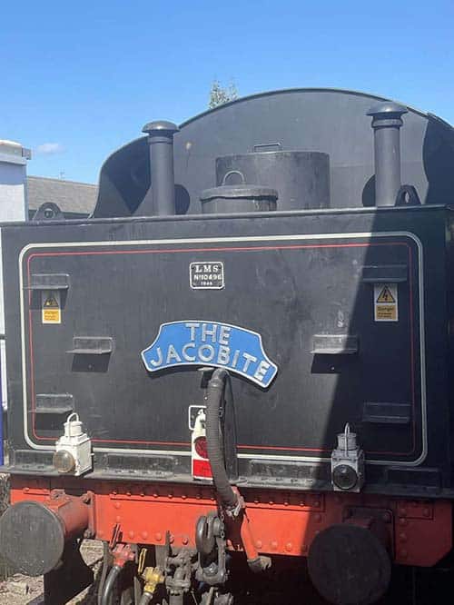 A Jacobite locomotive.