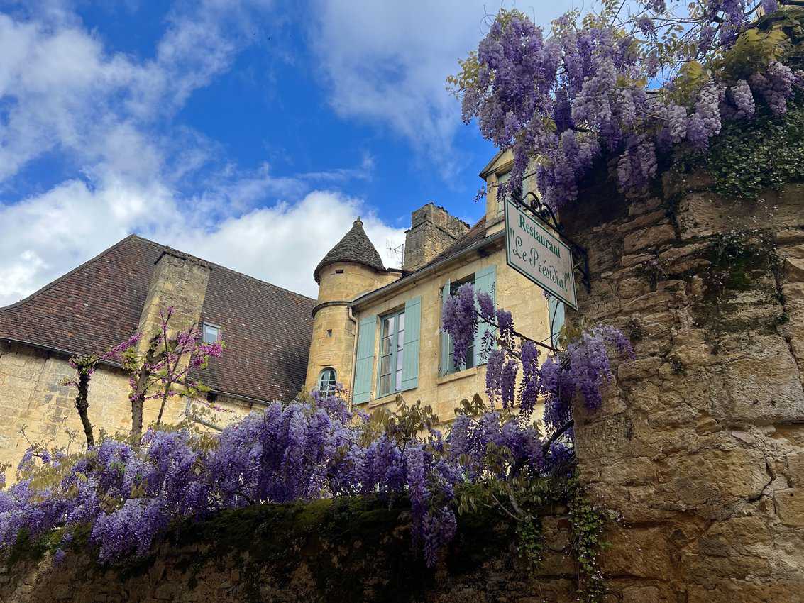 Sarlat is built out of honey hued limestone that changes color beautifully in the light © S. Kurtz