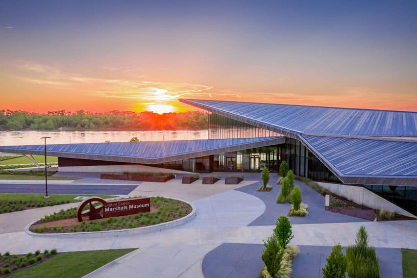 The newly-opened U.S. Marshals Museum features five galleries using immersive galleries to educate visitors about the critical, ever-evolving role of America's oldest federal law enforcement agency. (Handout photo courtesy of the Fort Smith Convention & Visitors Bureau)