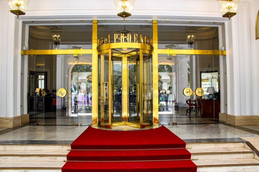 Phoenicia Malta red carpet entrance. Photo by Mary Charlebois