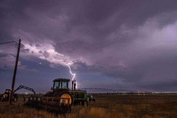 Lightning strike